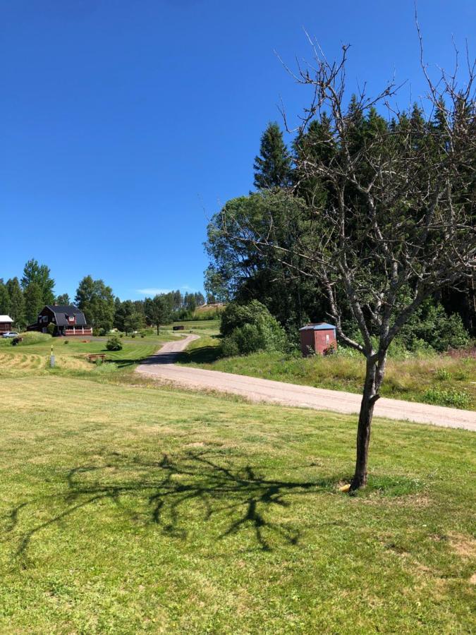Mysig Timmerstuga Med Braskamin Naera Hovfjaellet Torsby Bagian luar foto